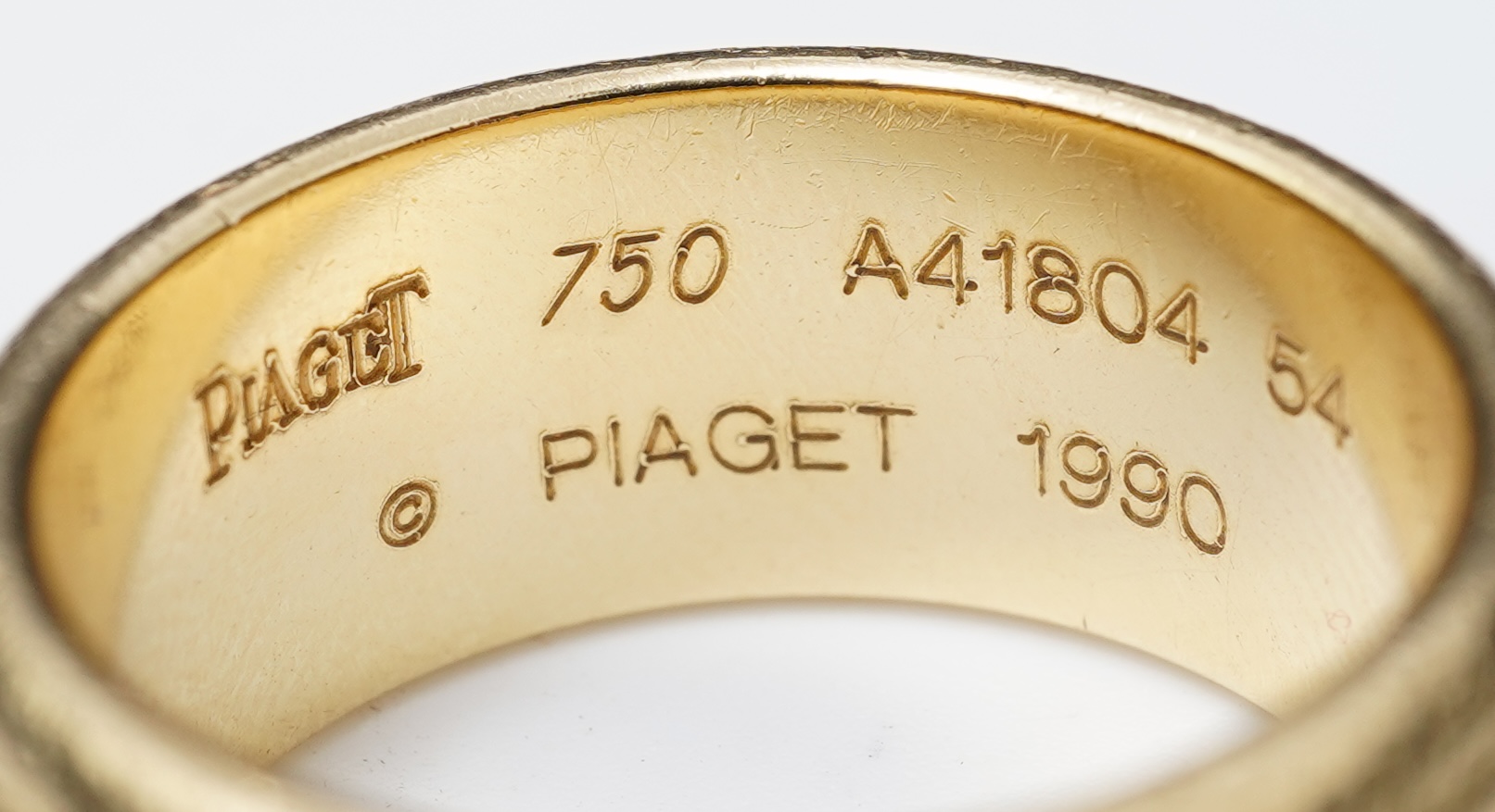 Piaget, a gold and diamond 'Possession' ring